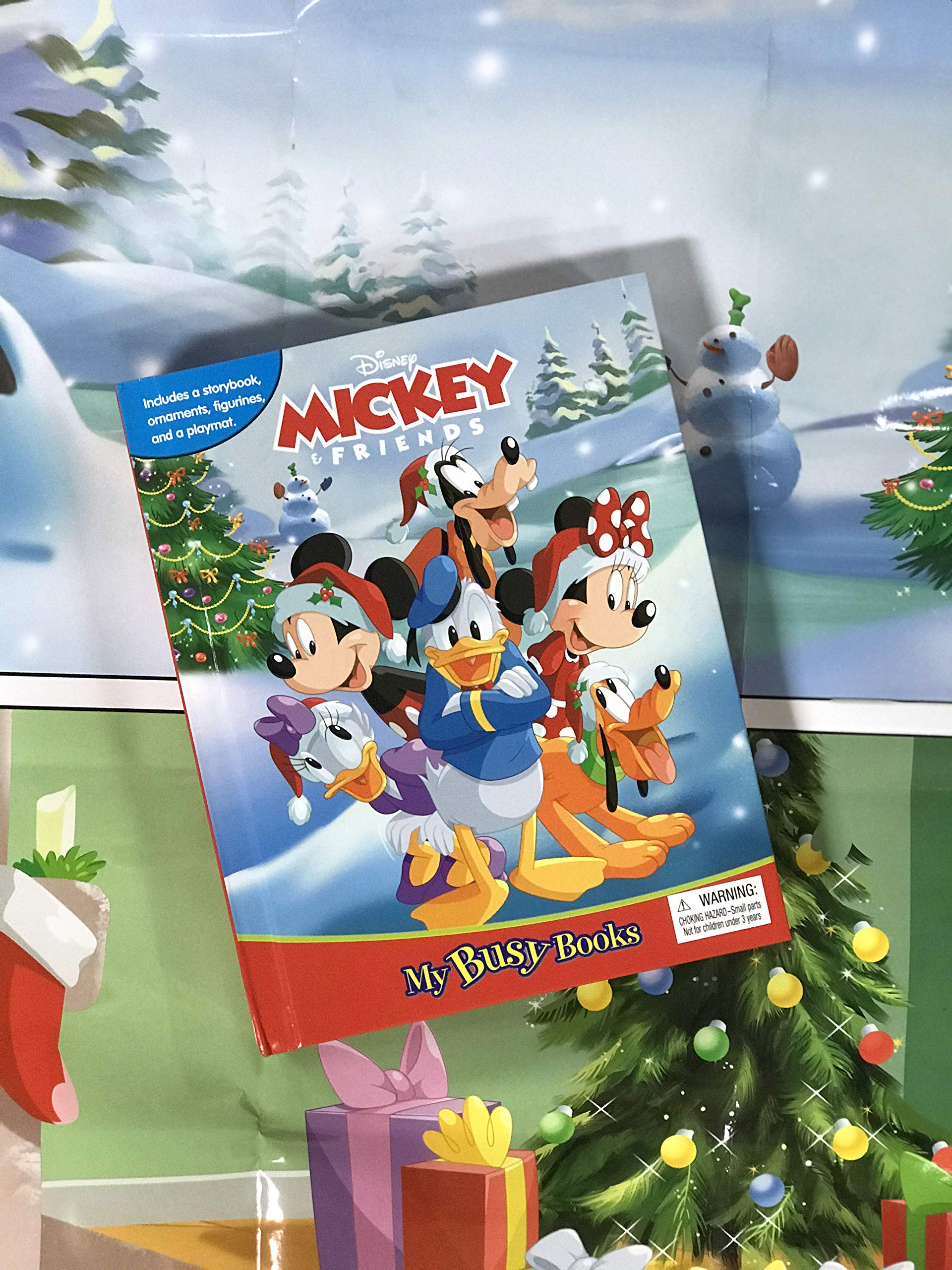 my busy books: disney mickey's christmas