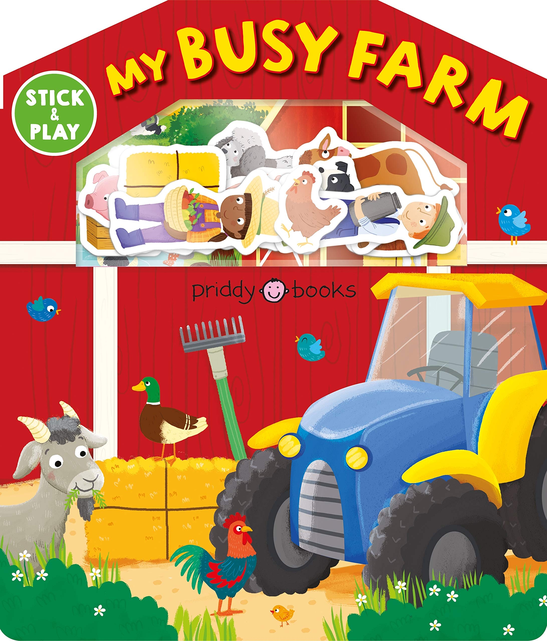 my busy farm: magic sticker play & learn