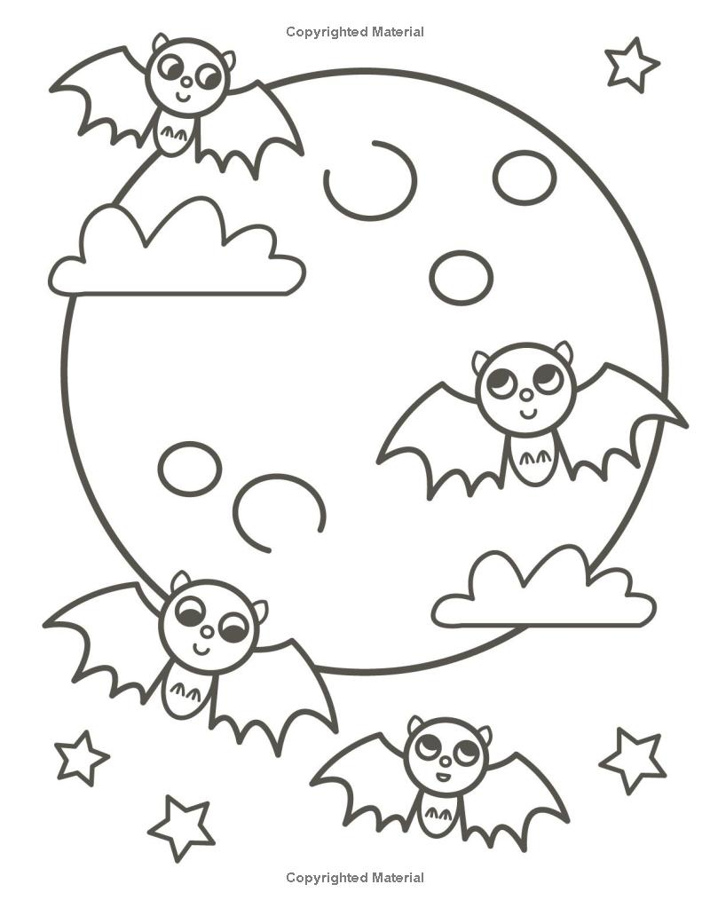 my busy halloween coloring book