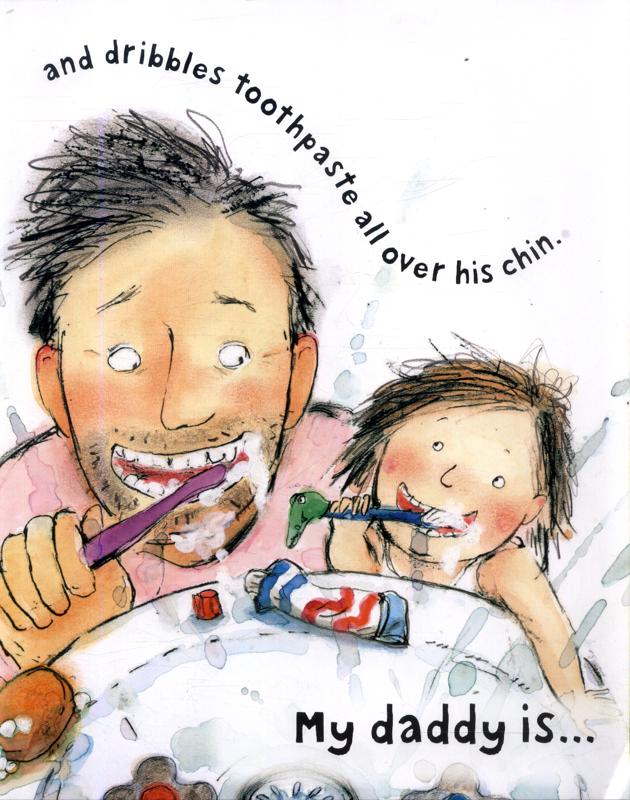 my daddy is a silly monkey