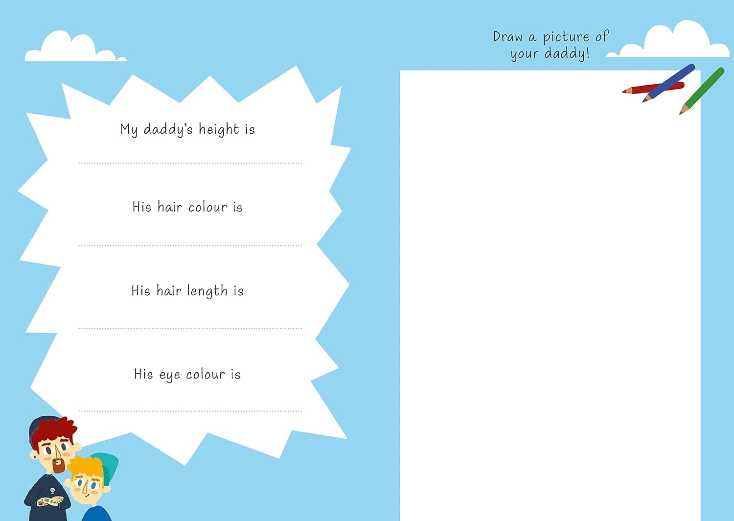 my daddy & me: a keepsake book