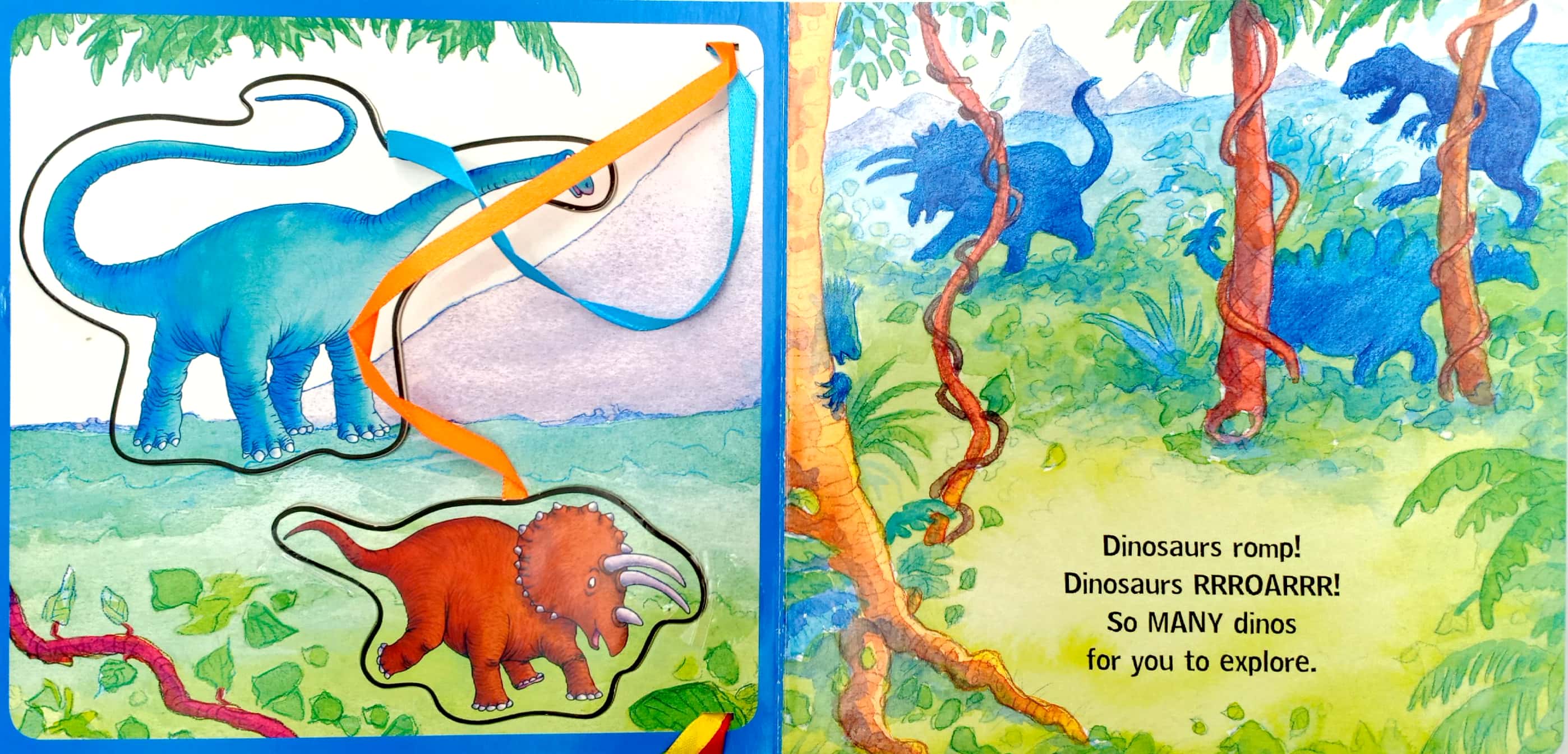 my dinosaurs!: a read and play book