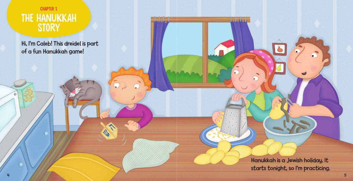 my family celebrates hanukkah