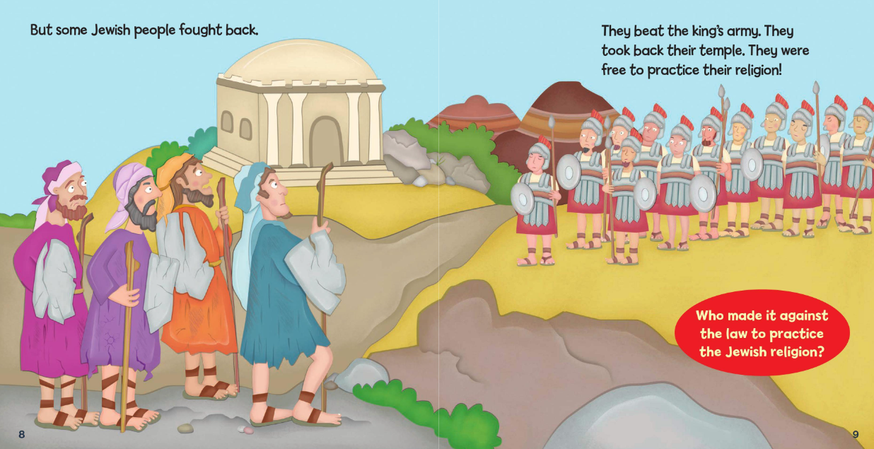 my family celebrates hanukkah