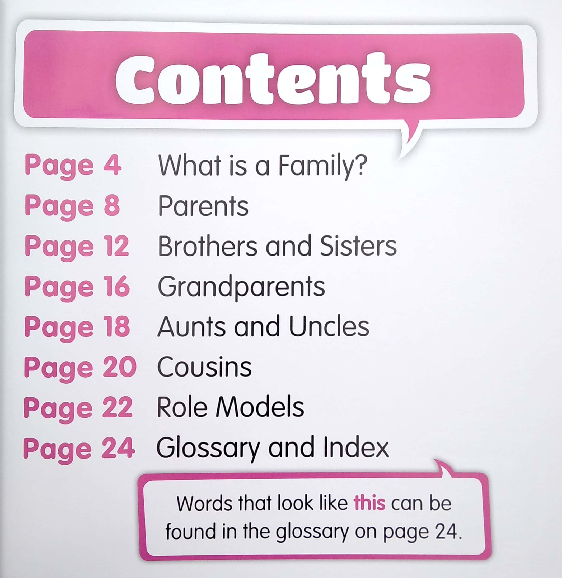 my family (our values - level 1)