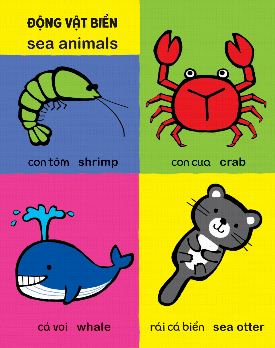 my first 100 animals - thế giới động vật - bìa cứng