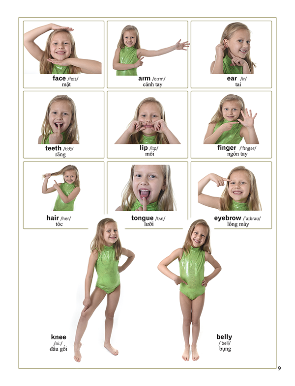 my first 1000 english words - 1000 từ tiếng anh đầu tiên cho bé - bìa cứng (tái bản)