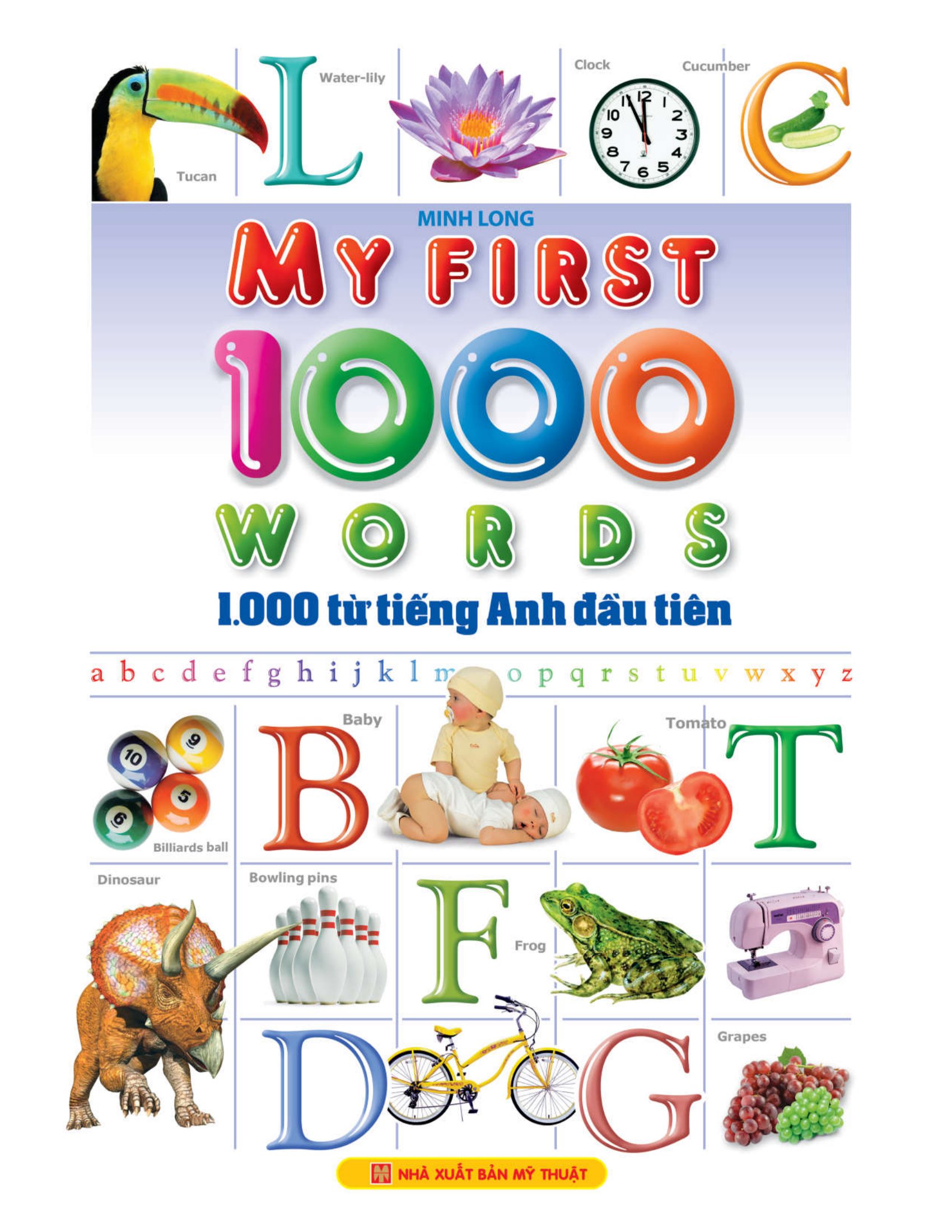 my first 1000 words - 1000 từ tiếng anh đầu tiên - bìa cứng (tái bản 2022)
