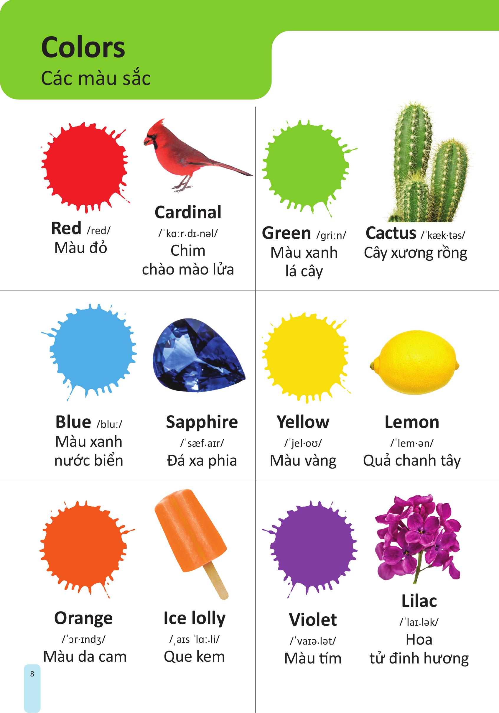 my first 1000 words - 1000 từ vựng tiếng anh đầu tiên cho trẻ - bìa cứng