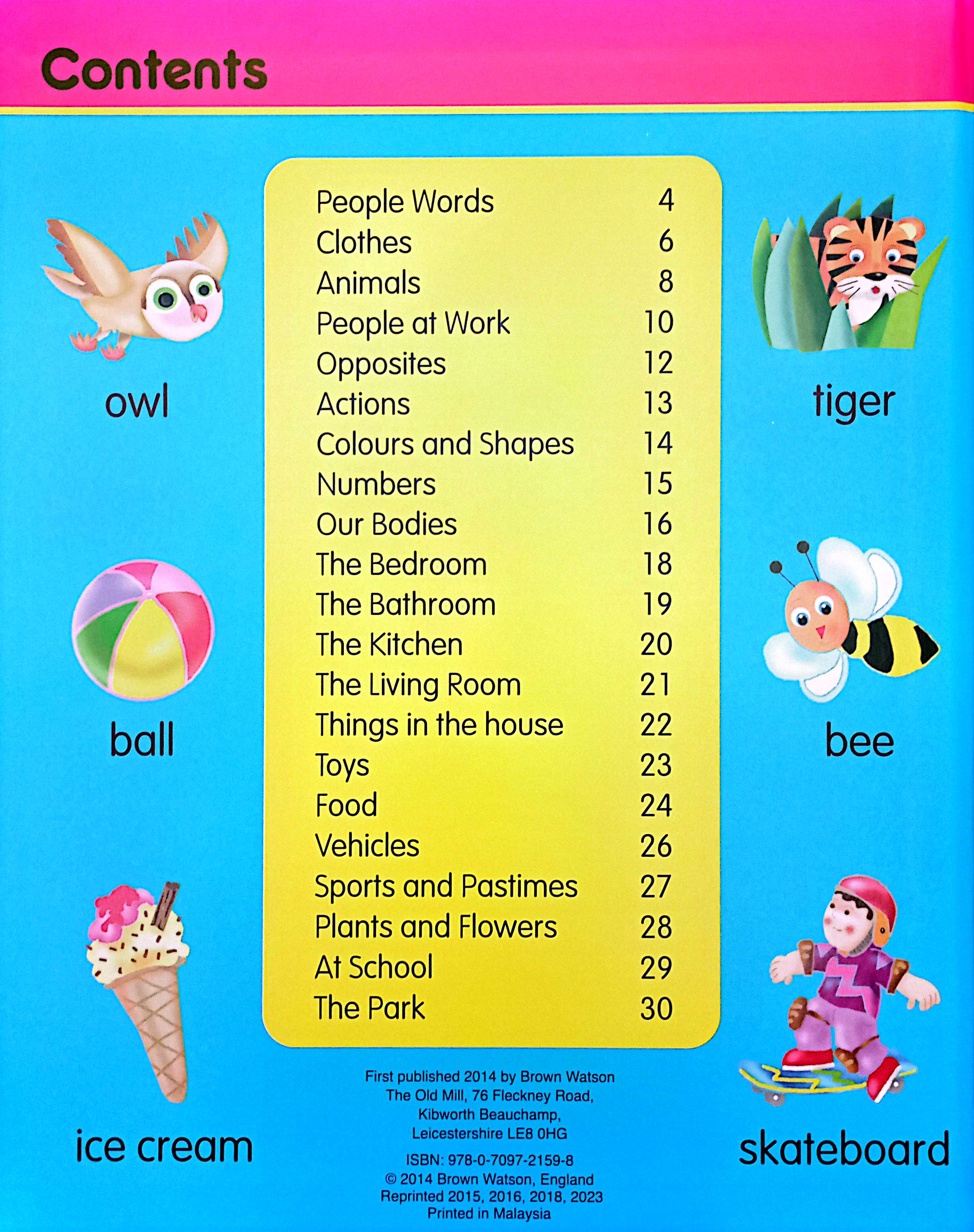 my first 500 words and pictures