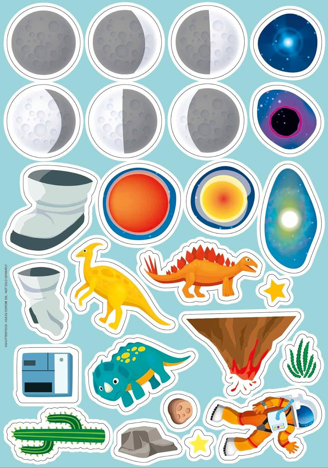 my first activites arts and crafts - space