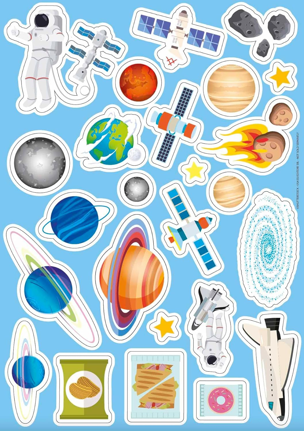 my first activites arts and crafts - space