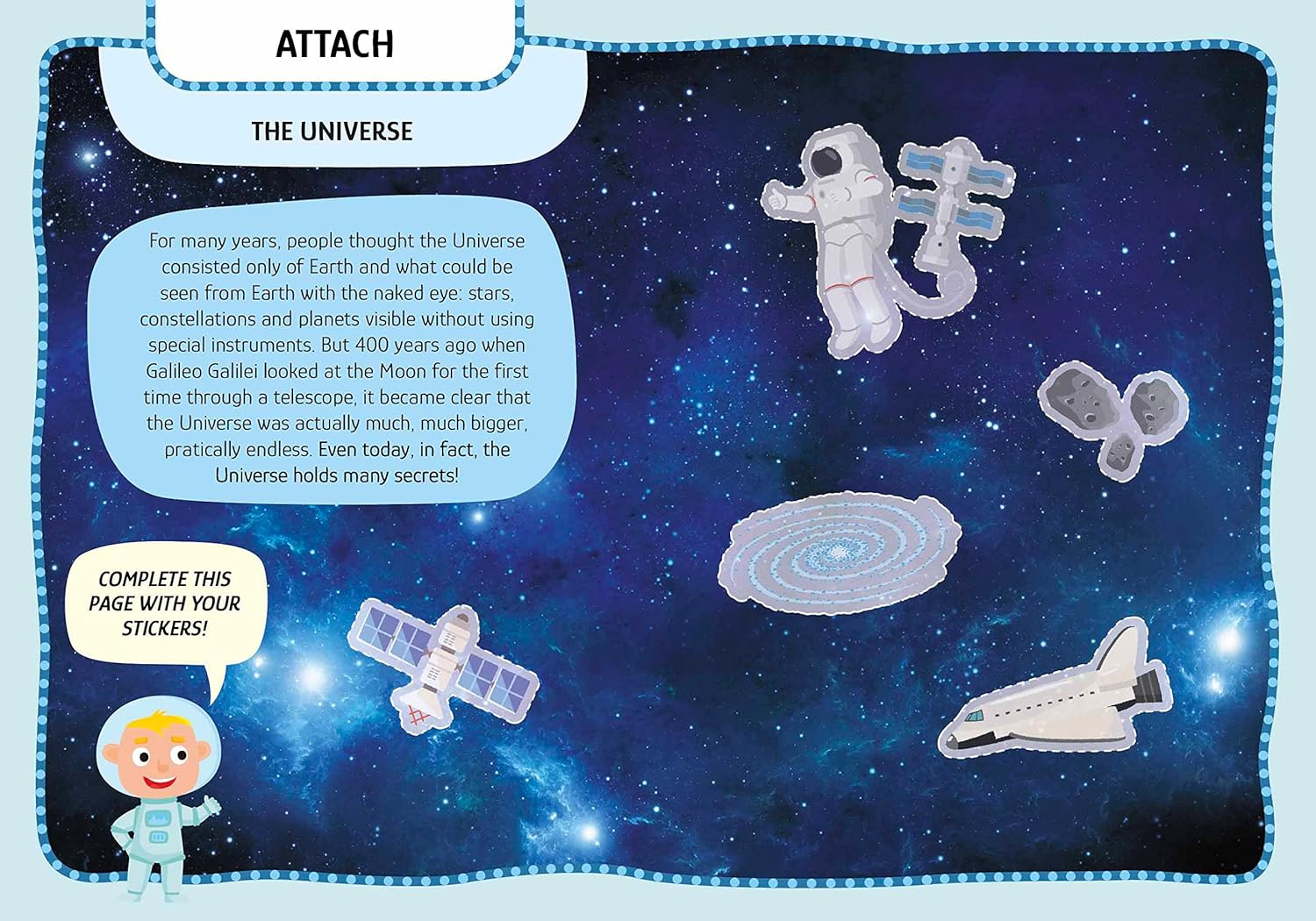 my first activites arts and crafts - space