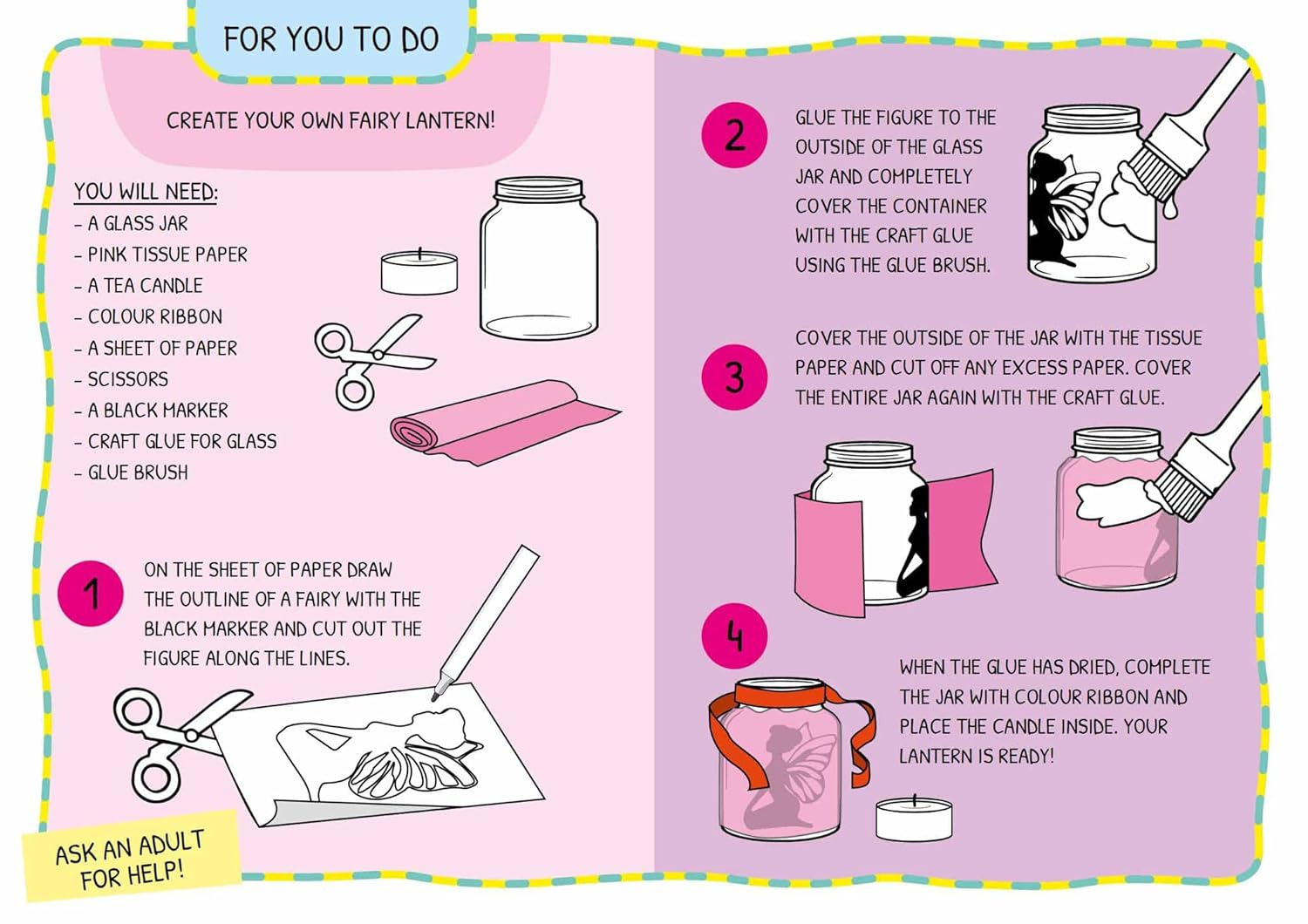 my first activities arts and crafts - fairies