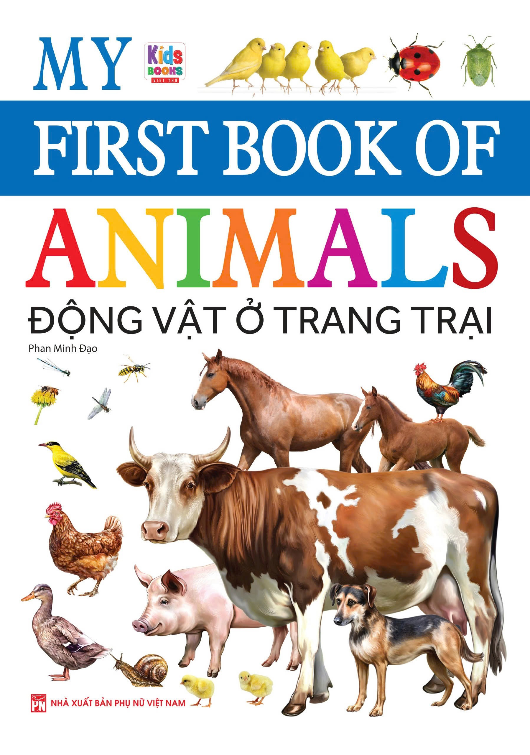 my first book of animals - động vật ở trang trại