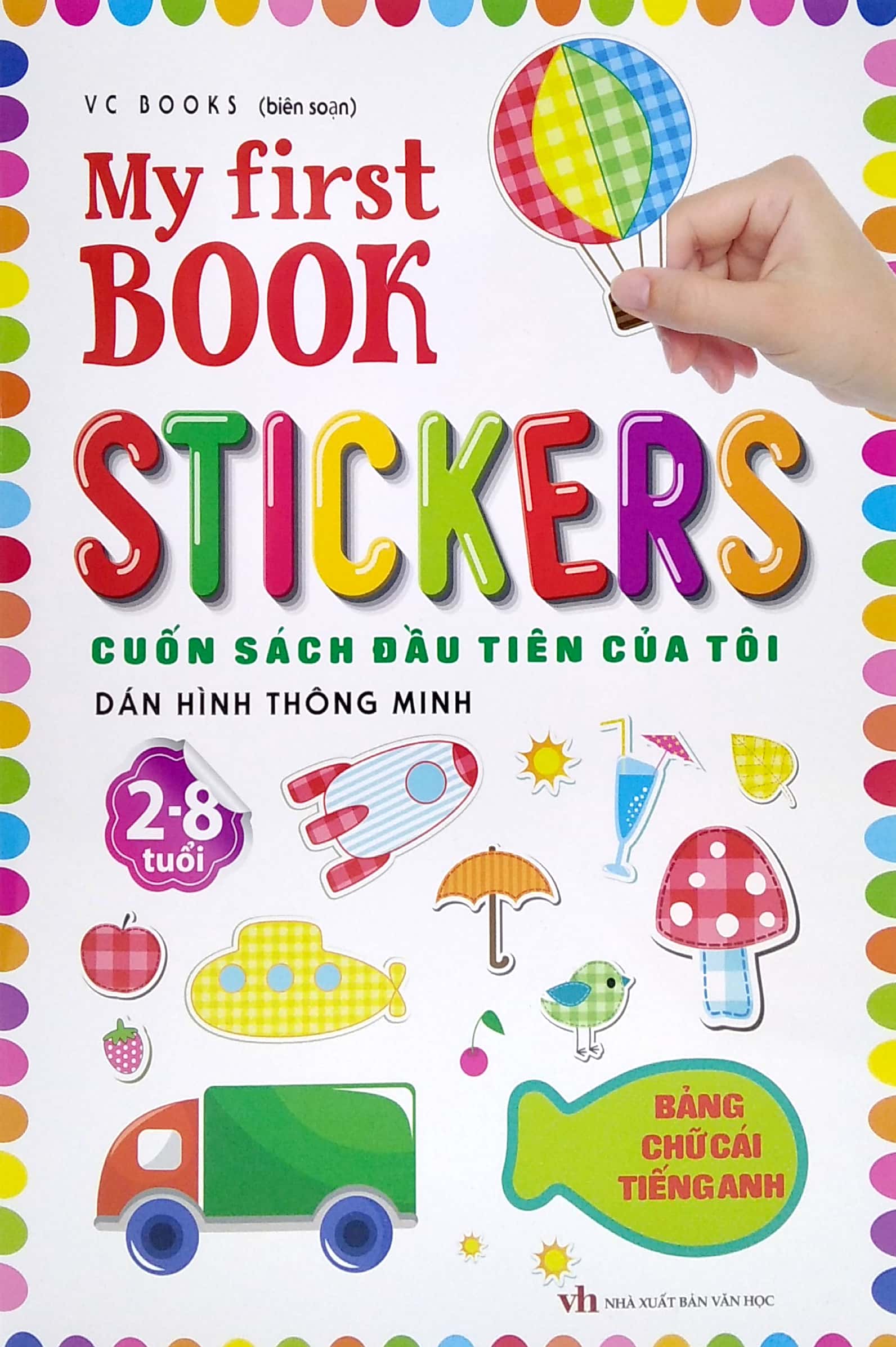 my first book stickers - bảng chữ cái tiếng anh