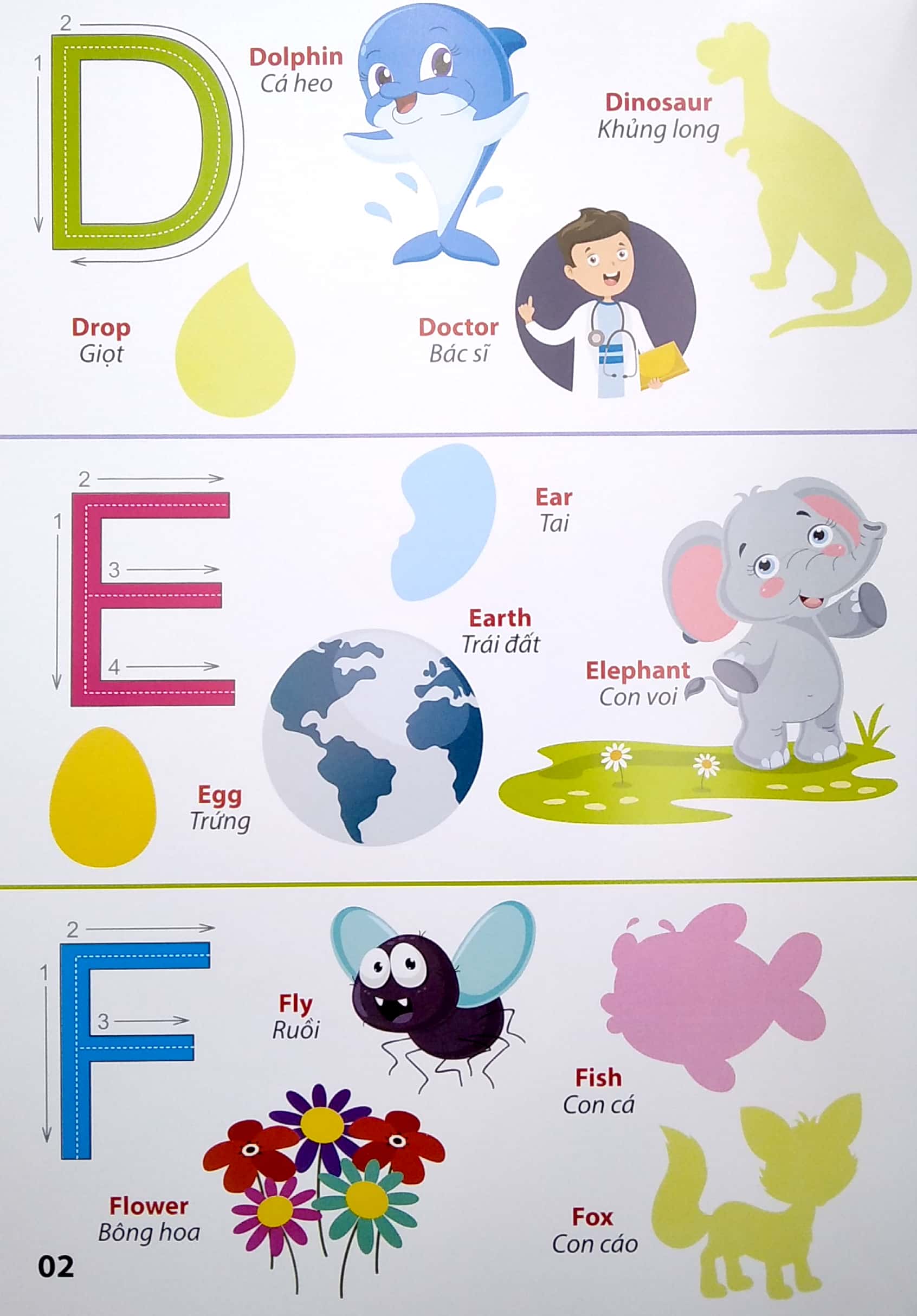 my first book stickers - bảng chữ cái tiếng anh