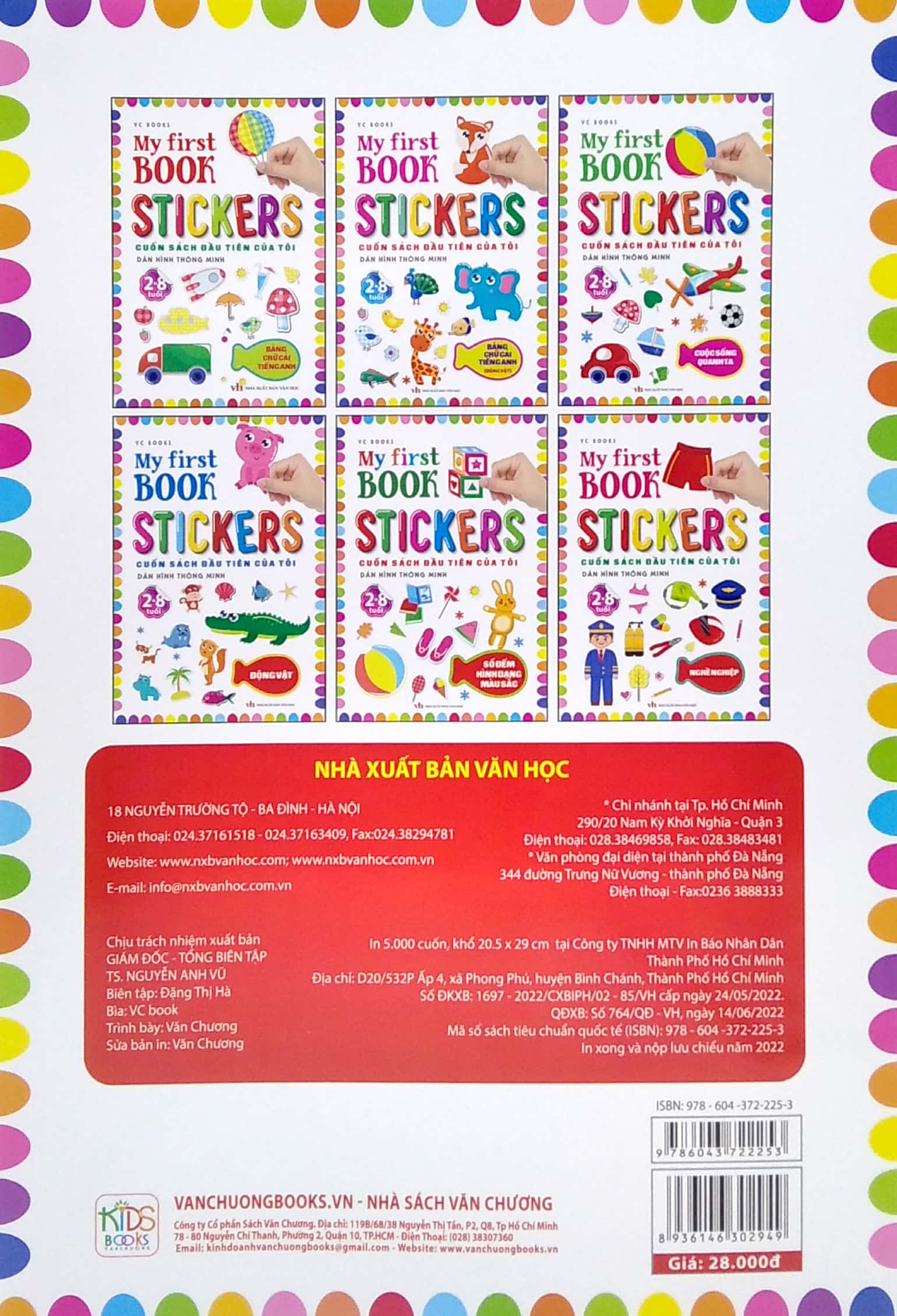 my first book stickers - bảng chữ cái tiếng anh