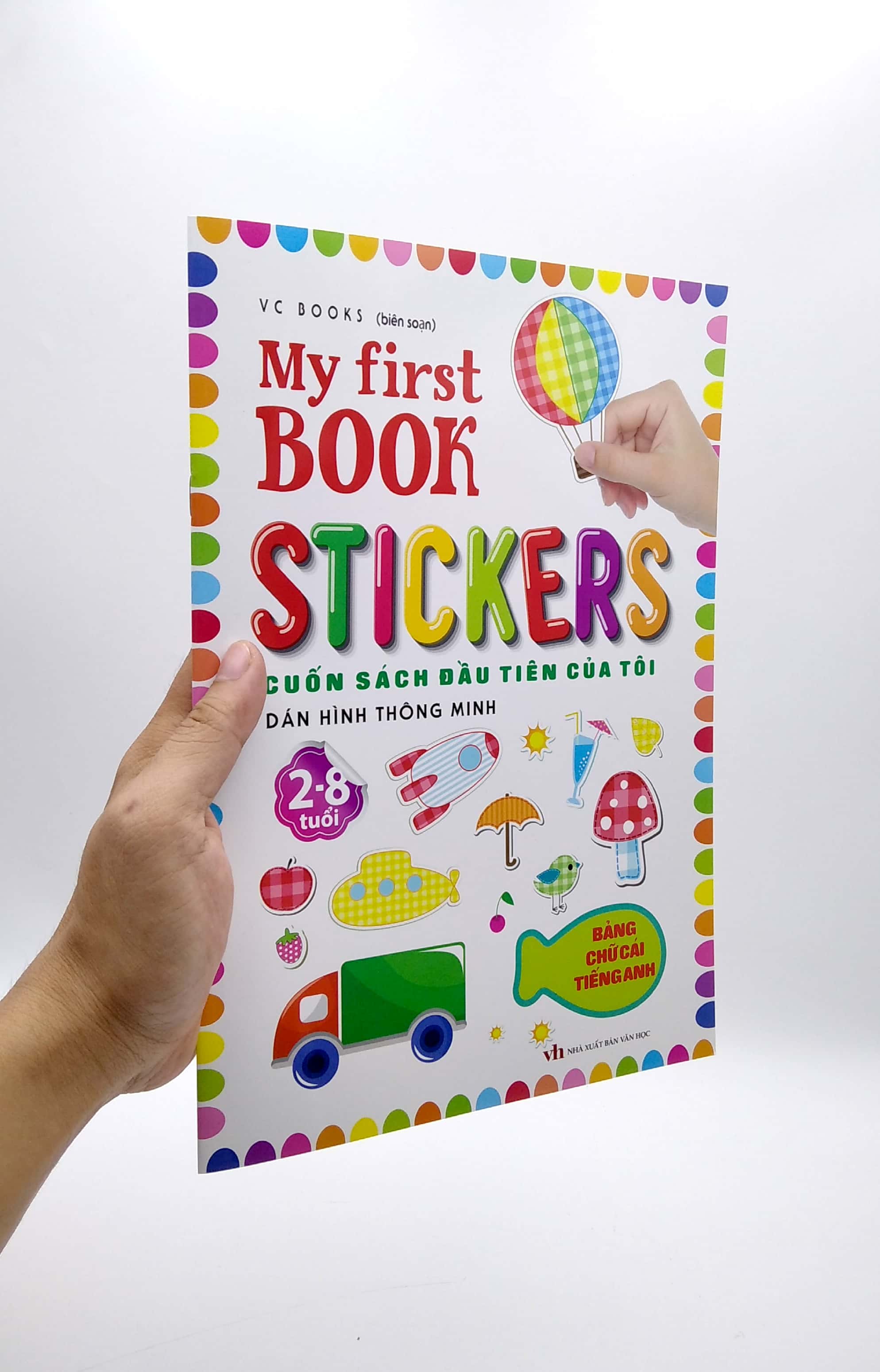 my first book stickers - bảng chữ cái tiếng anh