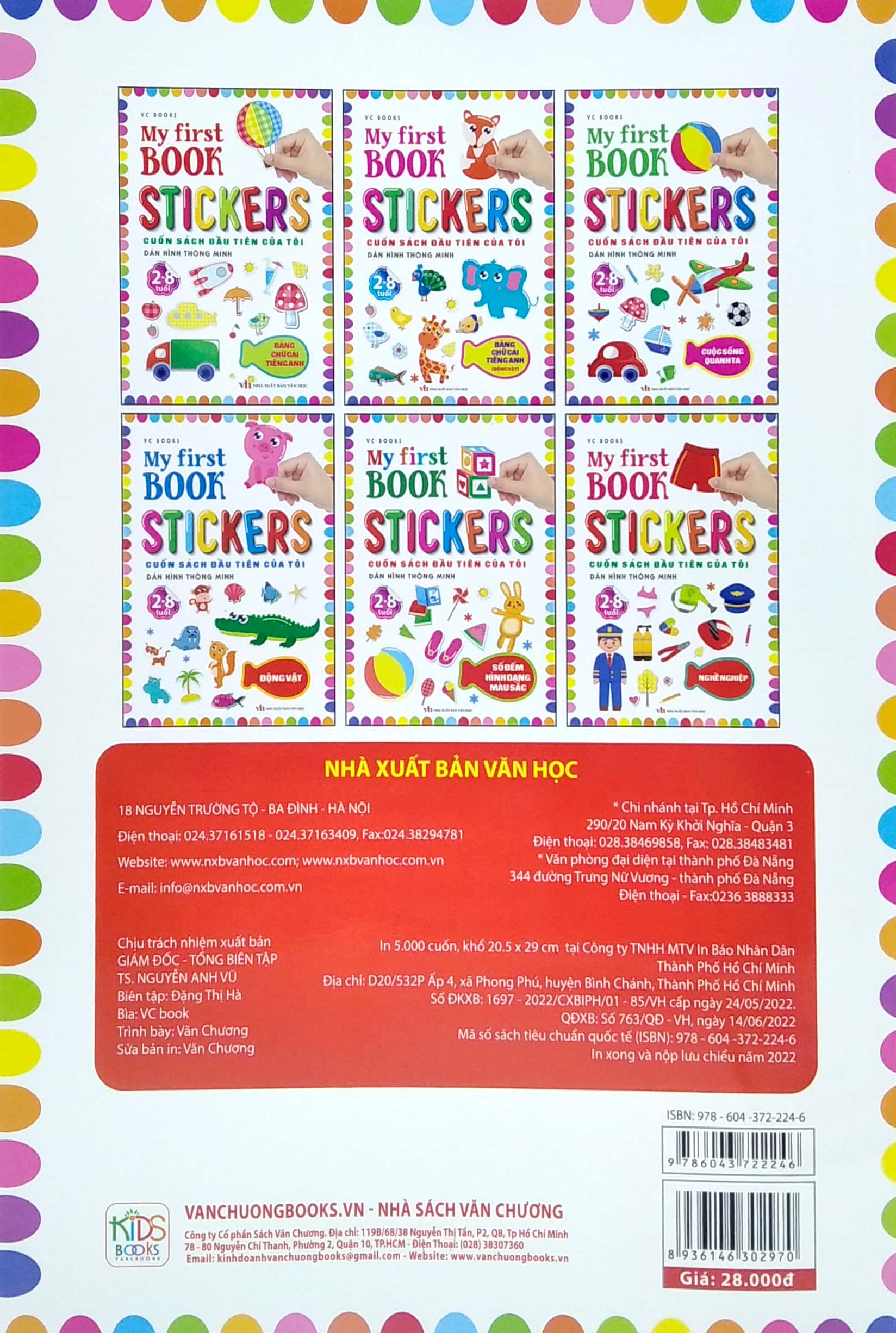 my first book stickers - cuộc sống quanh ta