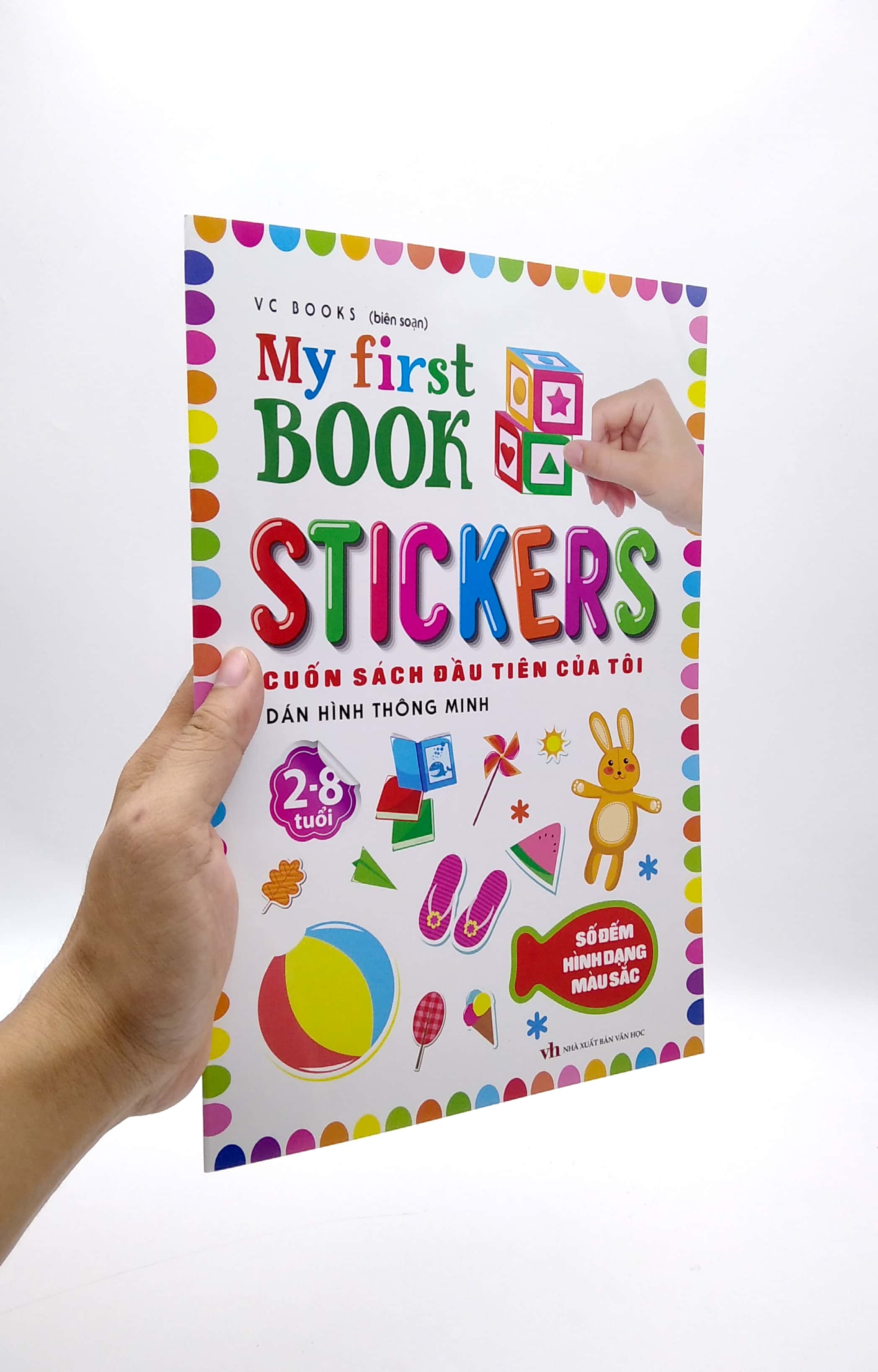 my first book stickers - số đếm hình dạng màu sắc
