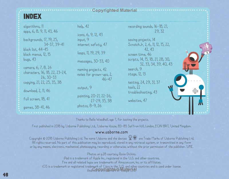 my first computer coding book using scratchjr