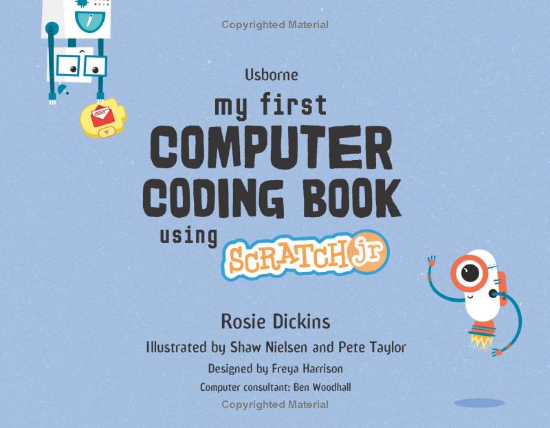 my first computer coding book using scratchjr