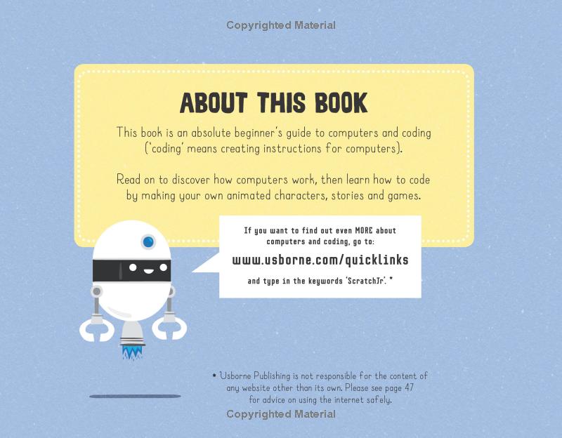 my first computer coding book using scratchjr