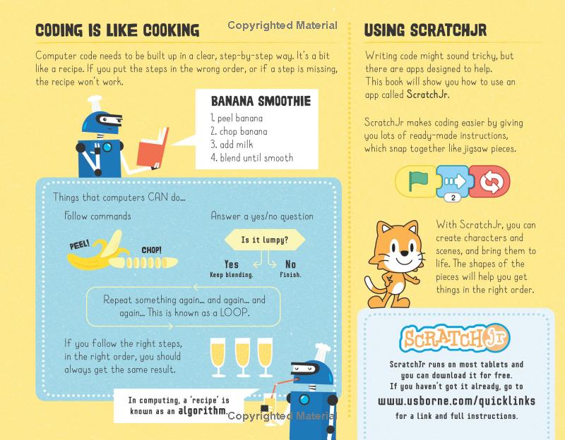 my first computer coding book using scratchjr