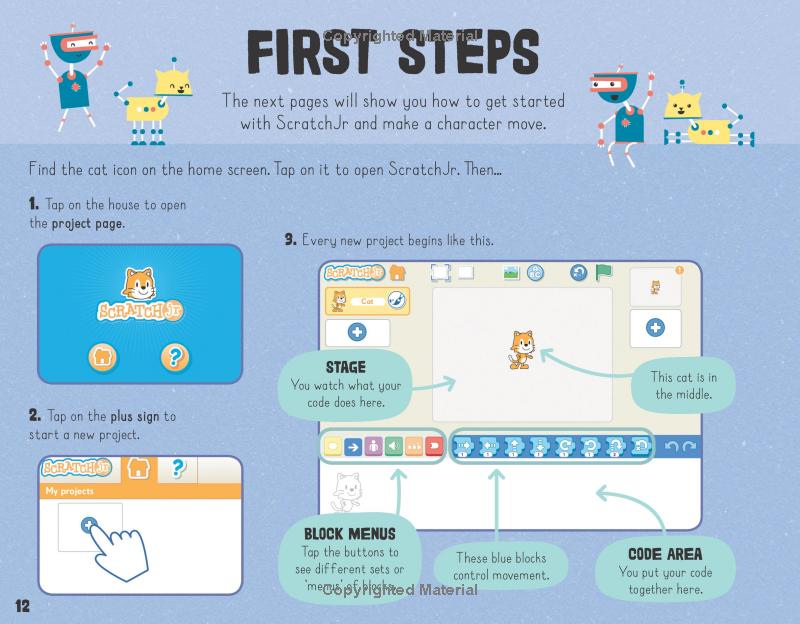 my first computer coding book using scratchjr
