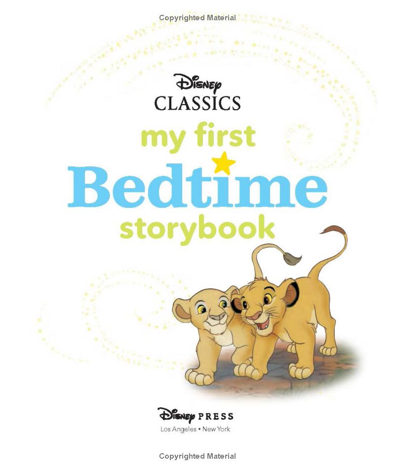 my first disney classics bedtime storybook