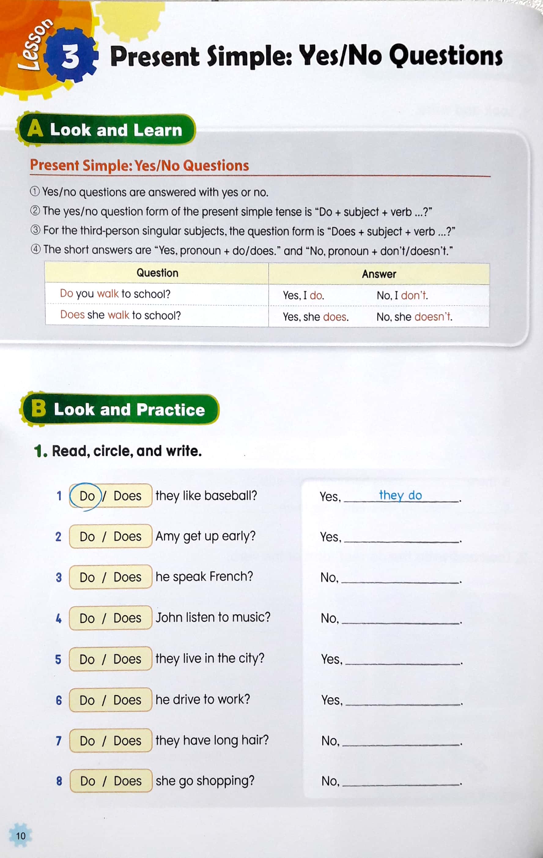 my first grammar 3 workbook - 2nd edition