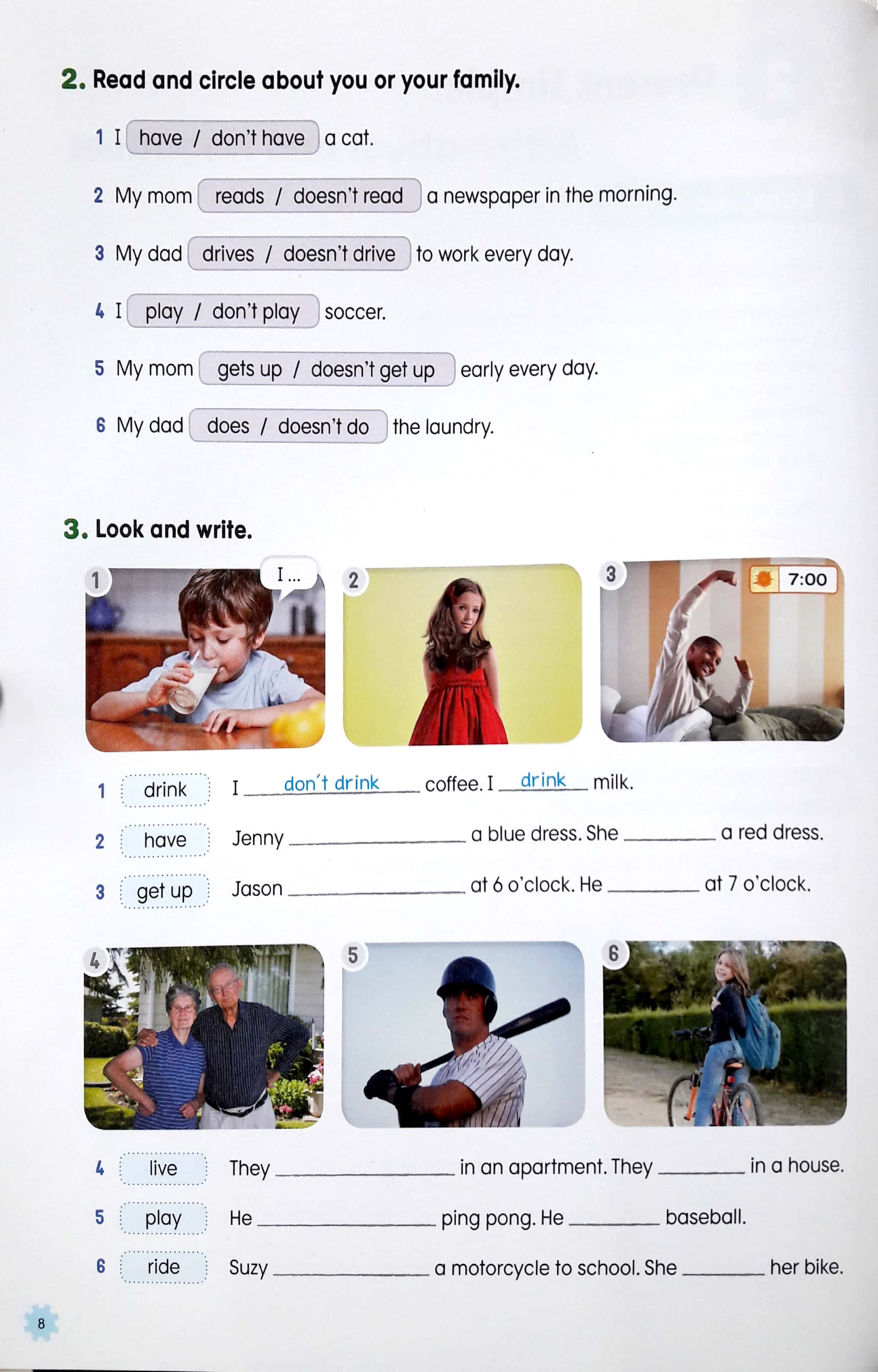 my first grammar 3 workbook - 2nd edition