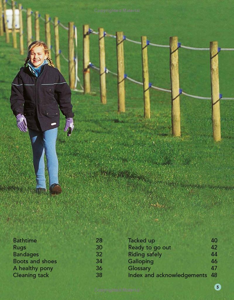 my first horse and pony care book