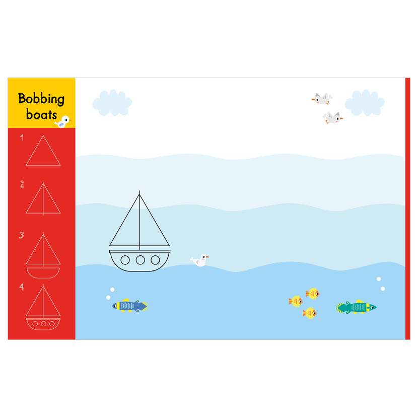 my first i can draw in the ocean