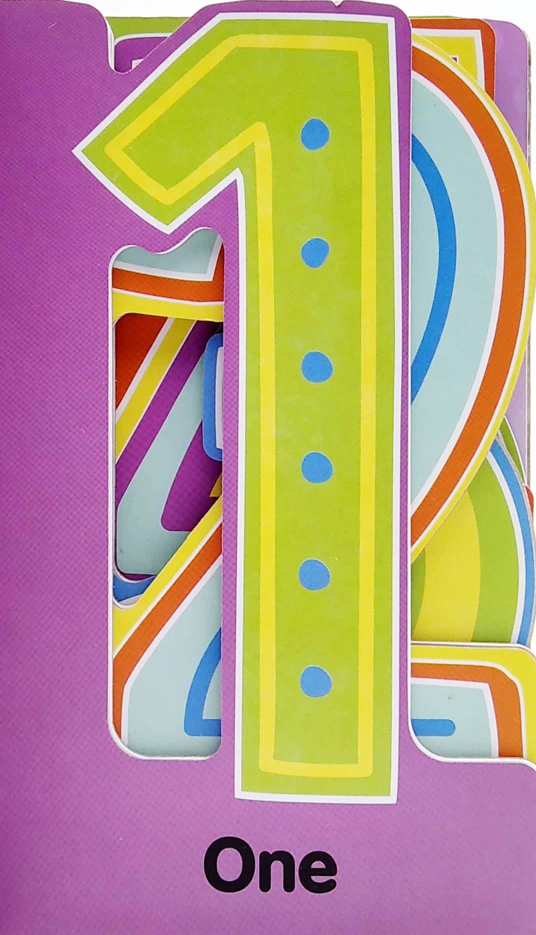 my first numbers (chunky 3d shapes)