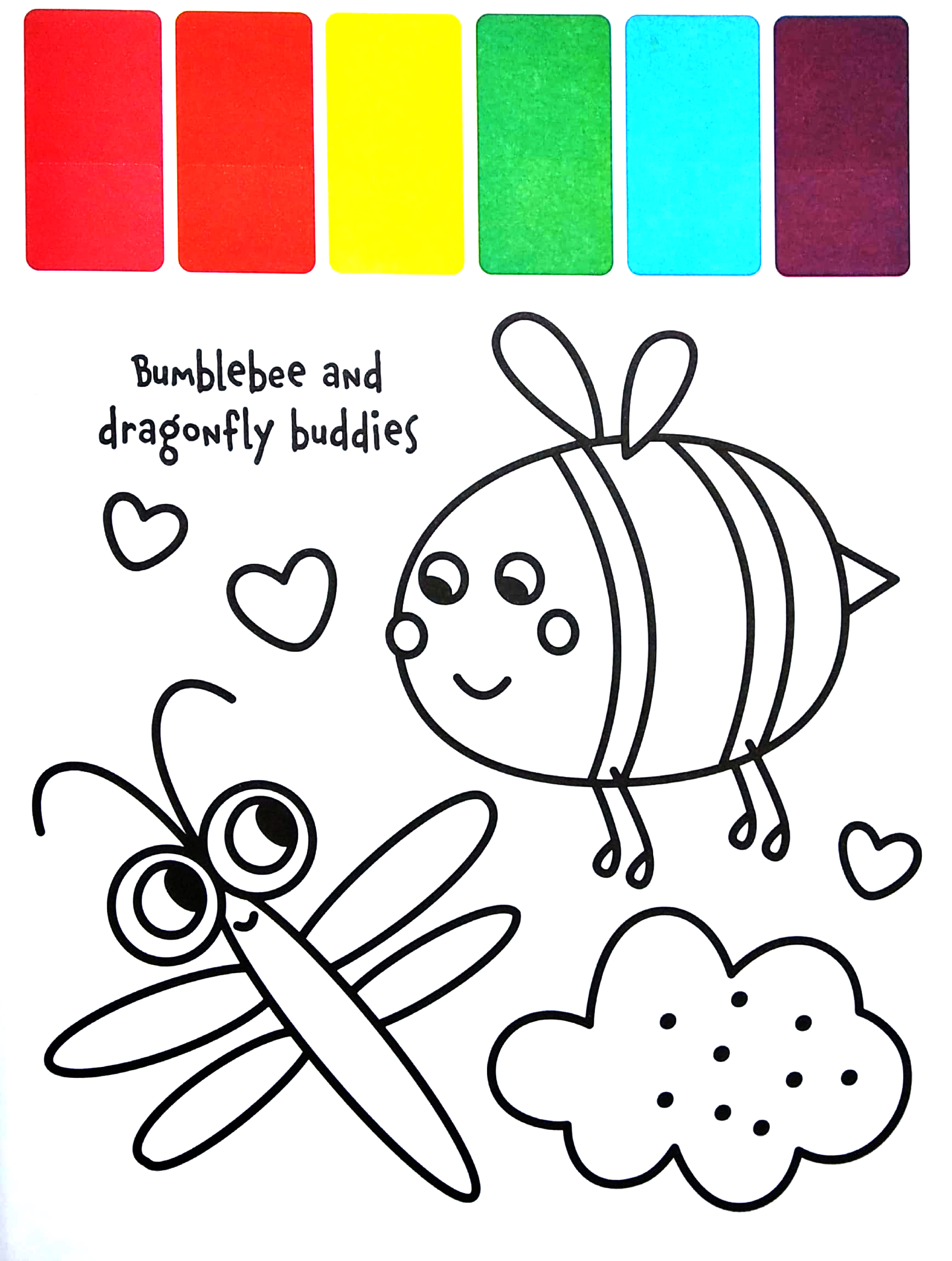 my first paint palette: bugs