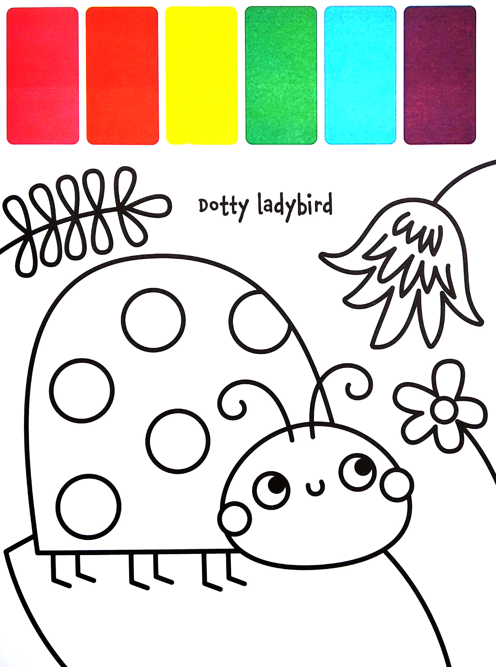 my first paint palette: bugs