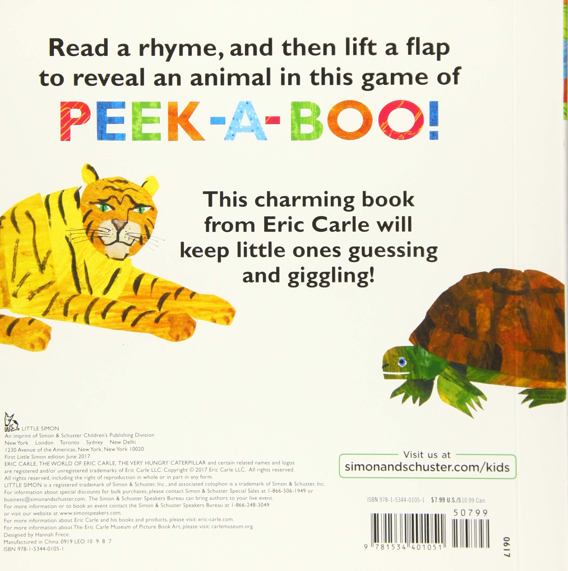 my first peek-a-boo animals (the world of eric carle)