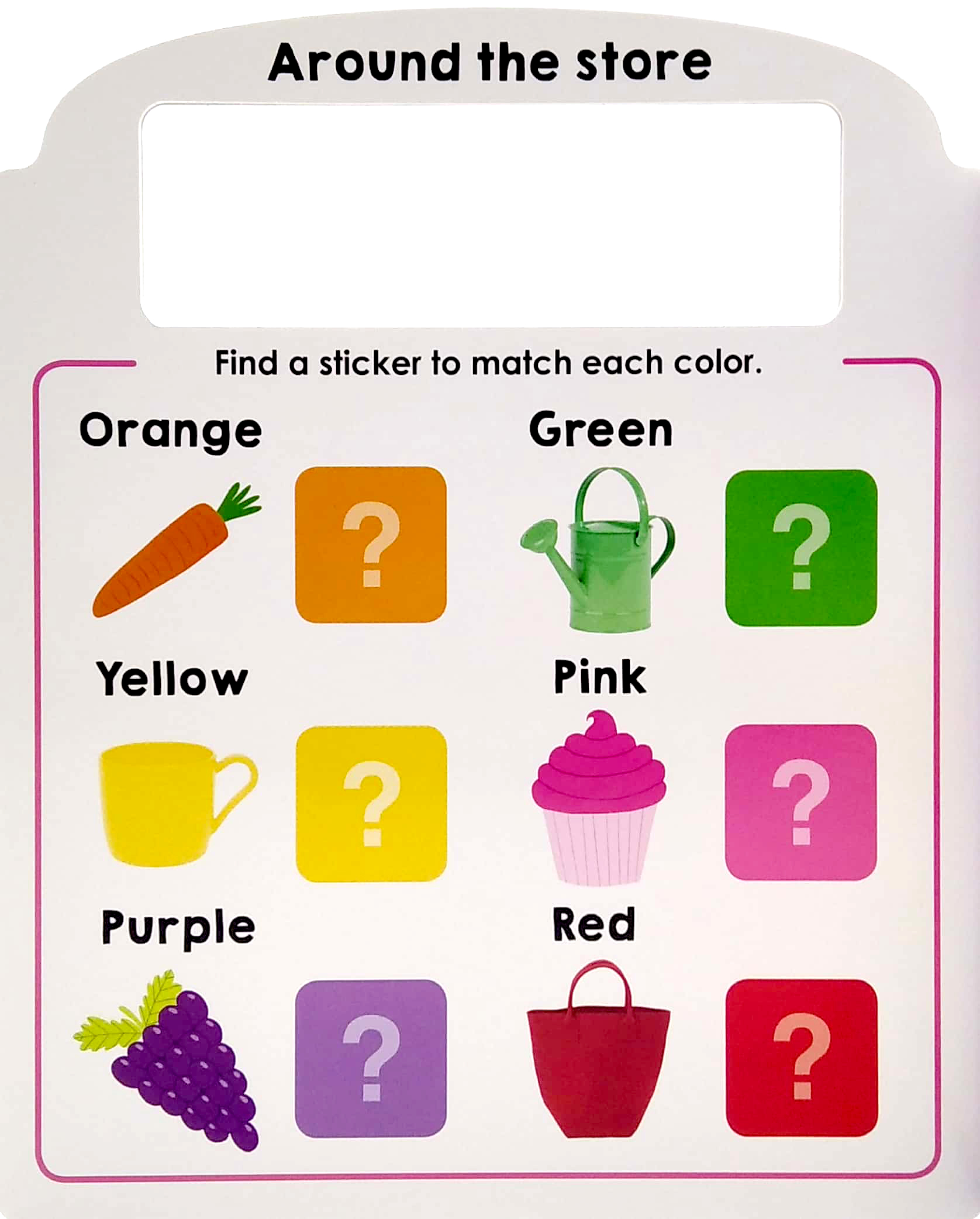 my first play and learn: grocery store : a fun-early learning book about colors, shapes, numbers, and more