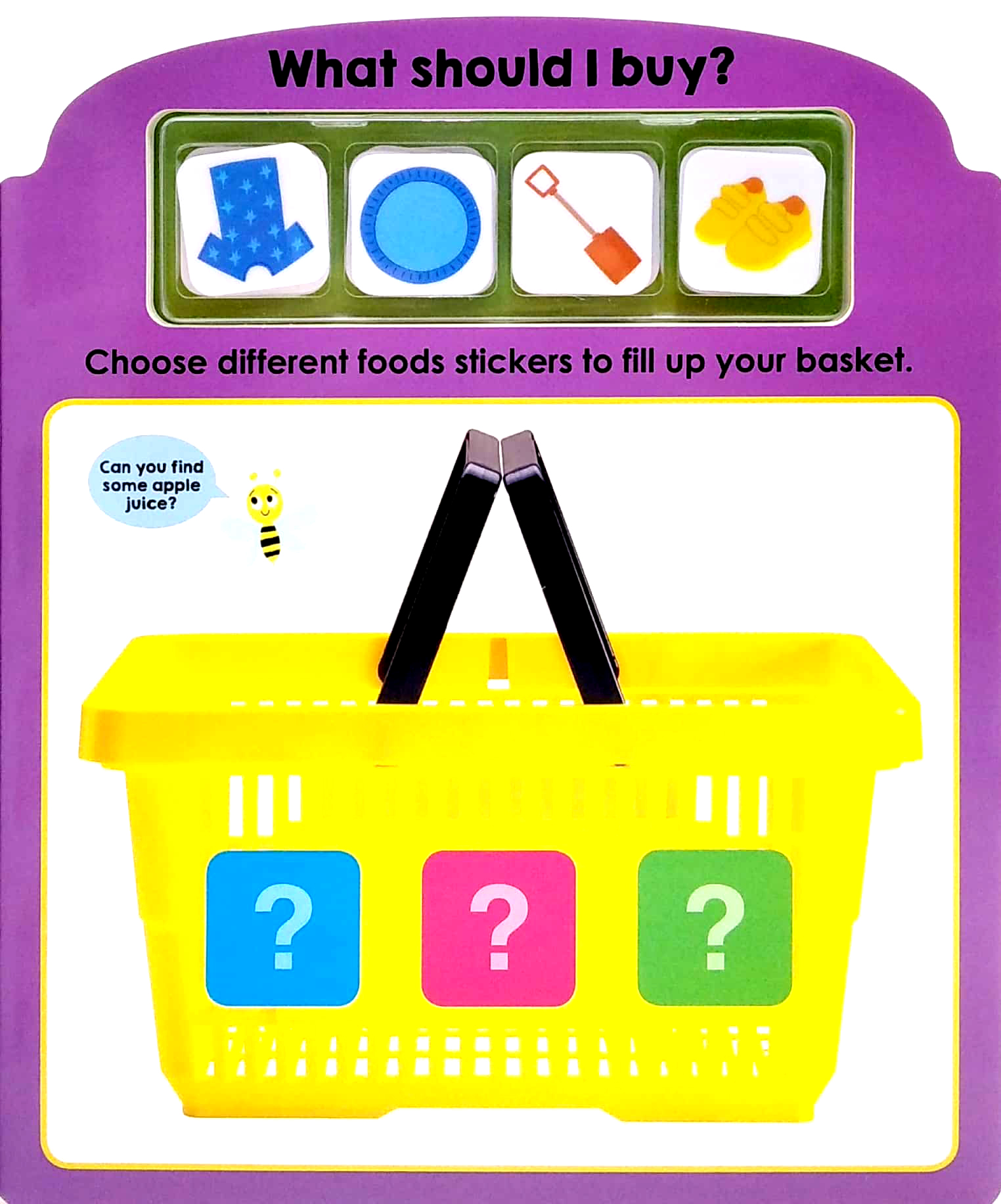 my first play and learn: grocery store : a fun-early learning book about colors, shapes, numbers, and more
