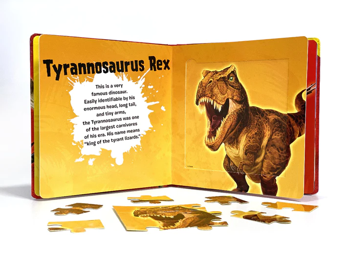 my first puzzle book: dinosaurs