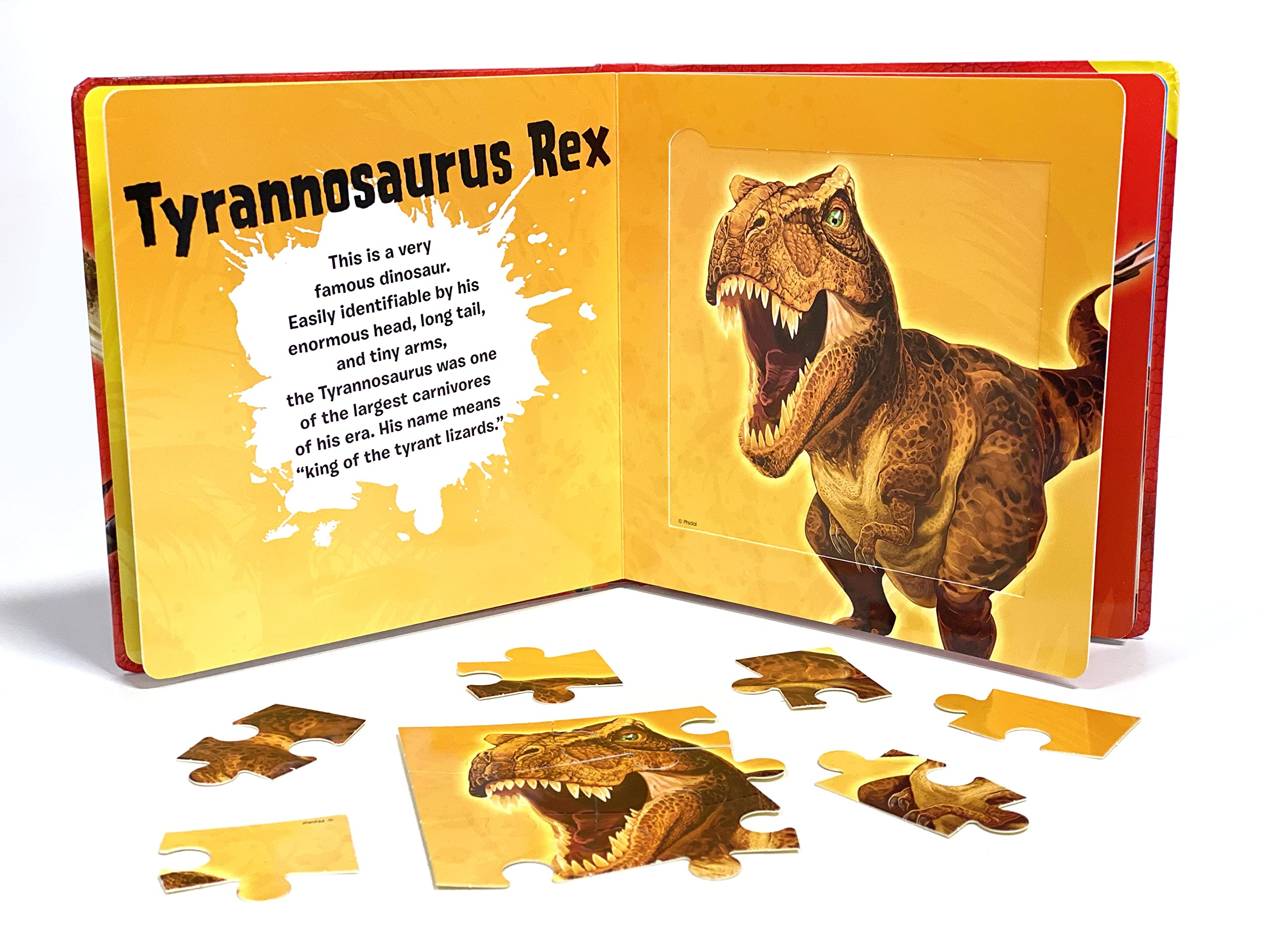 my first puzzle book: dinosaurs