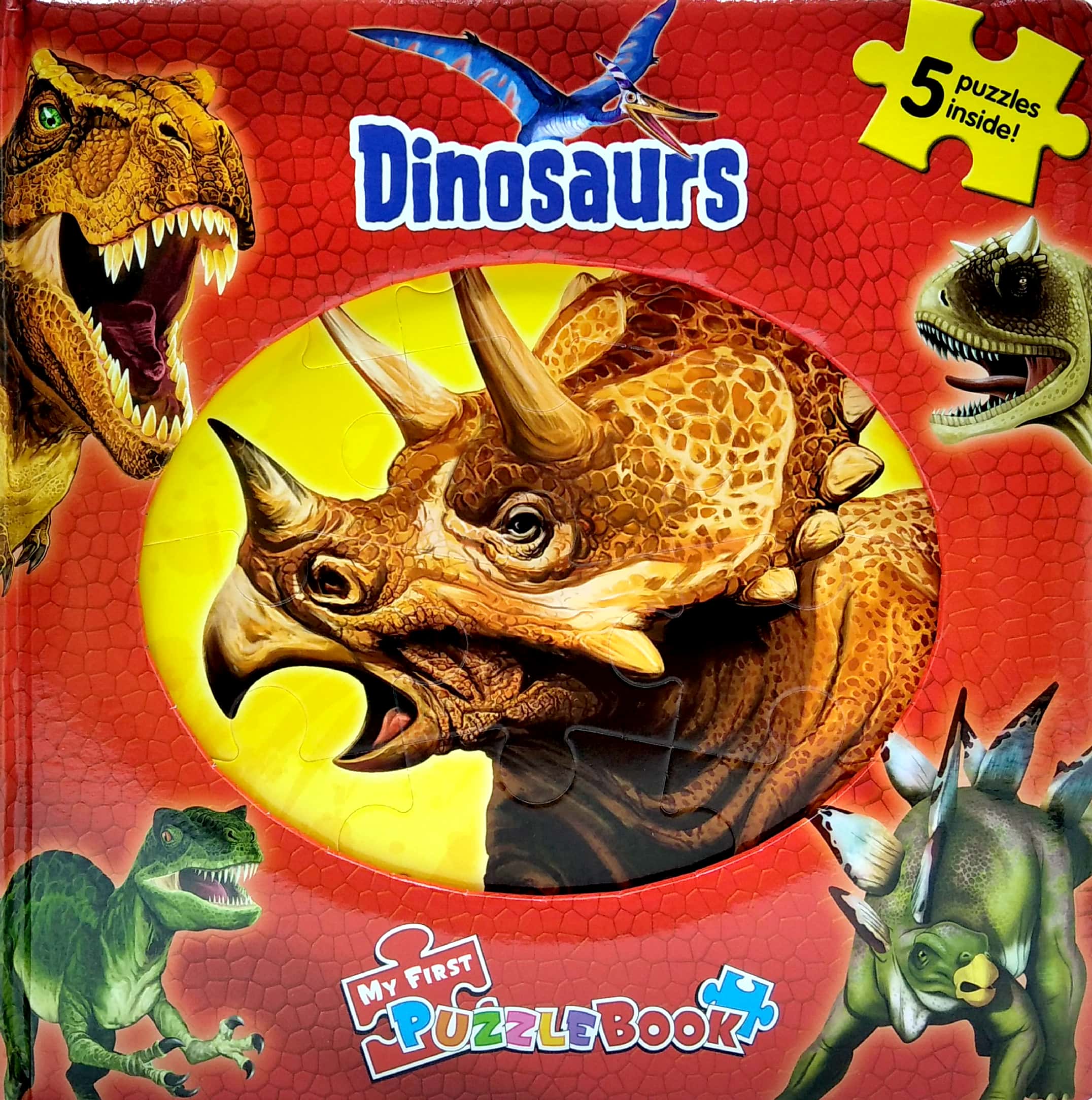 my first puzzle book: dinosaurs