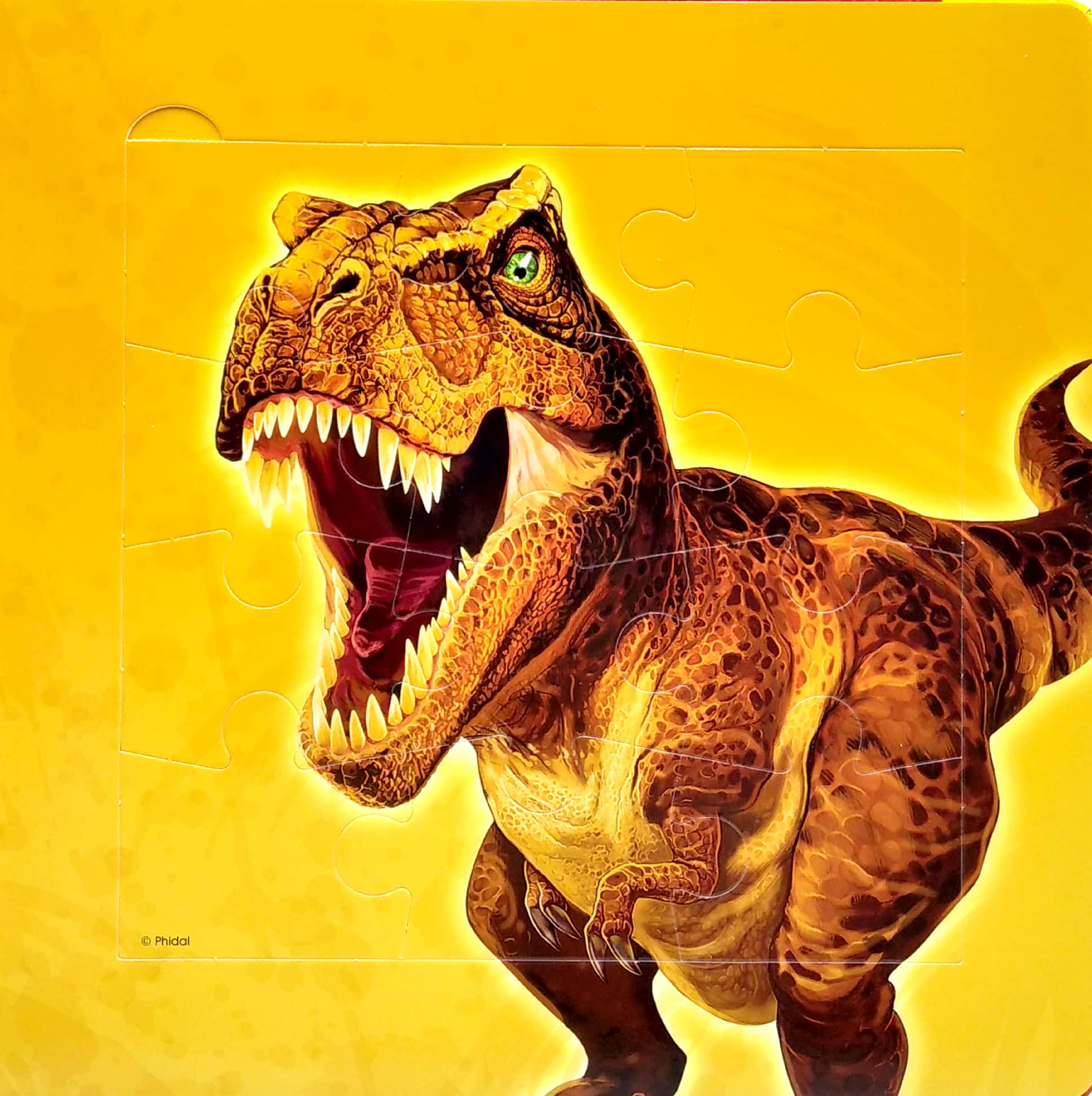 my first puzzle book: dinosaurs