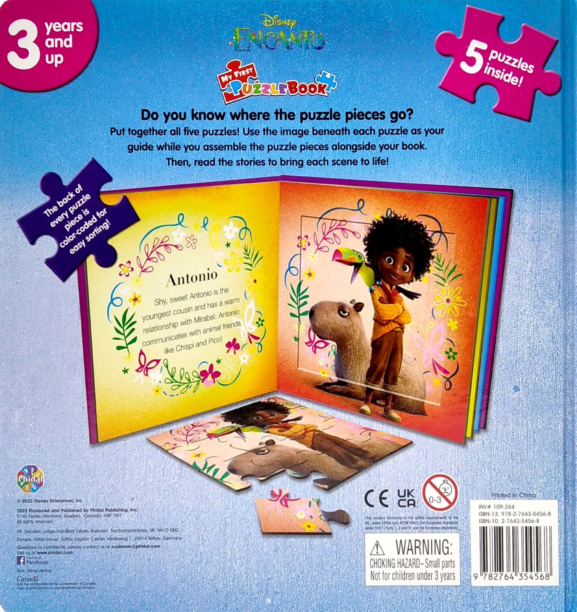 my first puzzle book: disney encanto