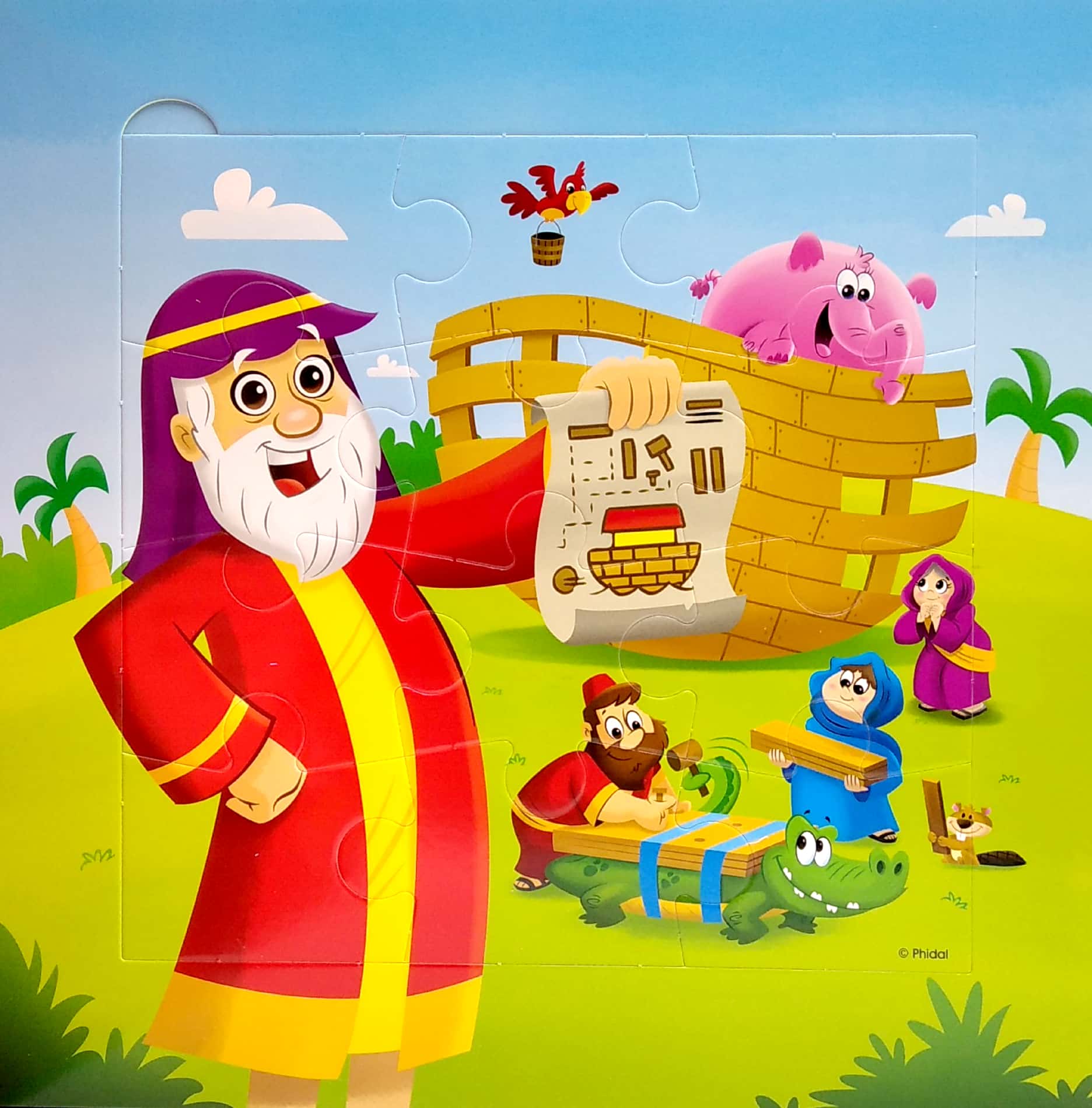 my first puzzle book: noah's ark