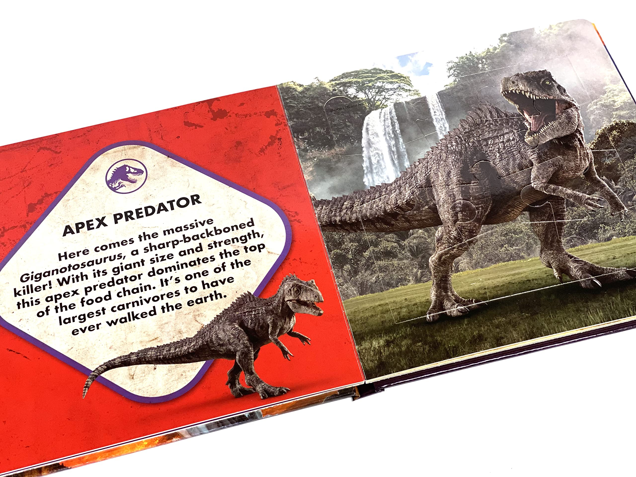 my first puzzle book: universal jurassic world