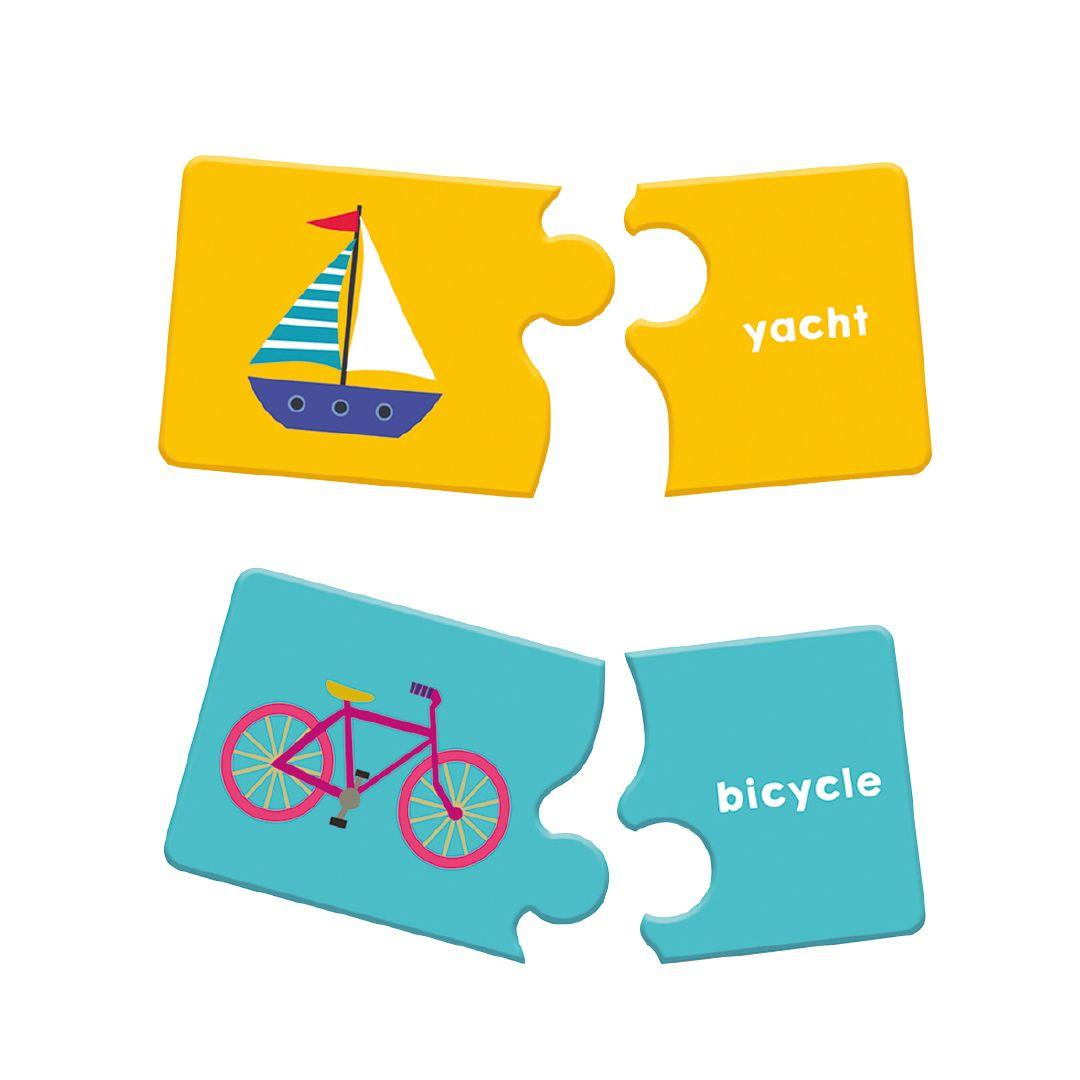 my first puzzle pairs: things that go