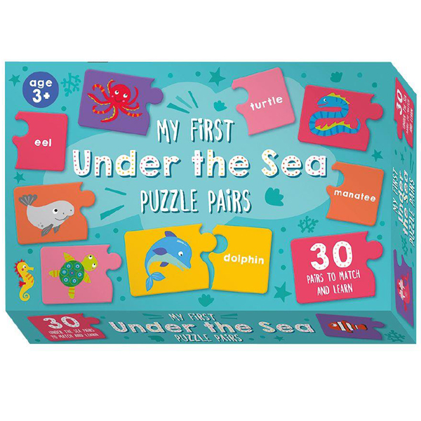 my first puzzle pairs: under the sea